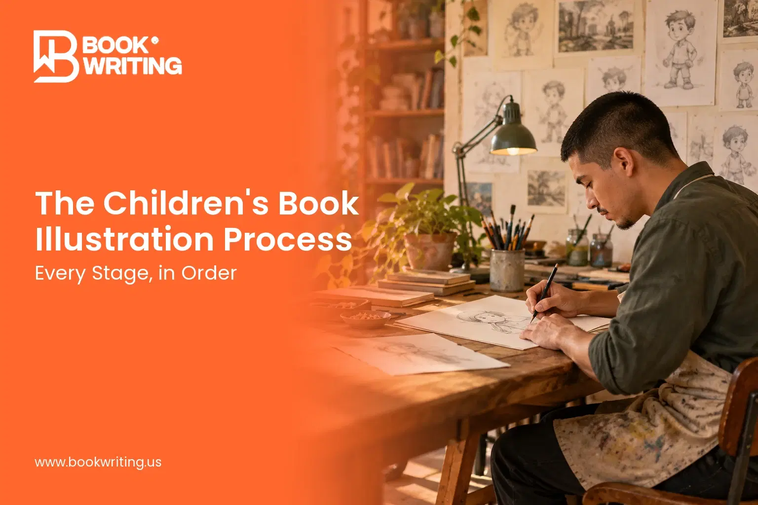 What Happens at Each Stage of a Children's Book Illustration Project featured image