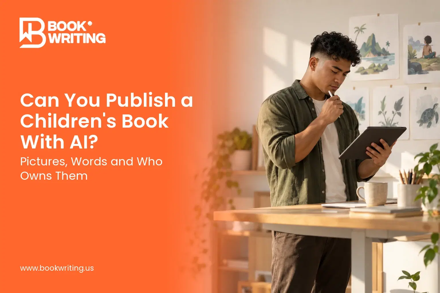 Can You Publish a Children's Book With AI Illustrations or AI Text, and Who Owns It? featured image
