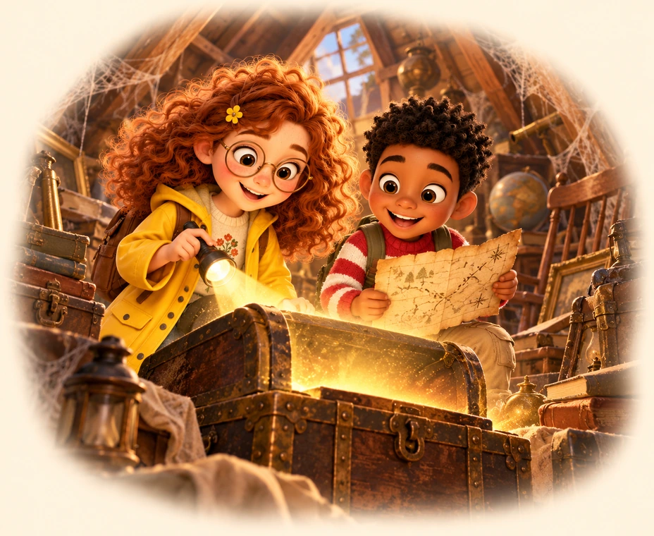 Middle Grade Children Illustration