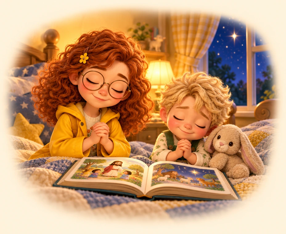 Faith-Based Children Illustration